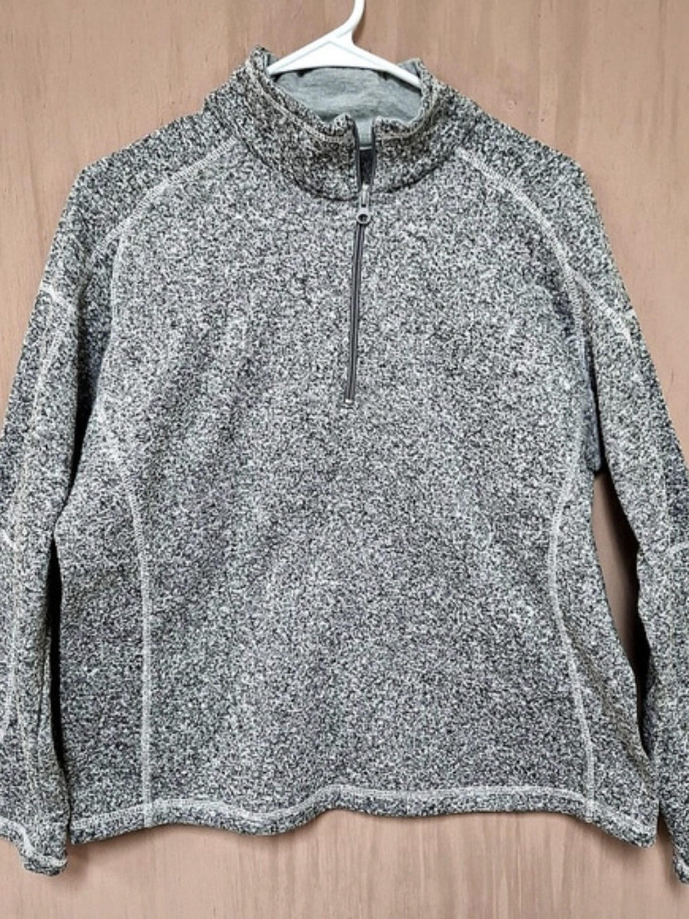Jackson Hole Outerwear Gray Quarter-Zip Pullover Size Large NWT